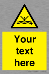 Custom Warning strong currents